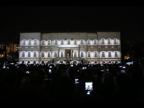 Kongre Binası Lazer Animasyon ve Video Mapping Gösterisi — video önizlemesi